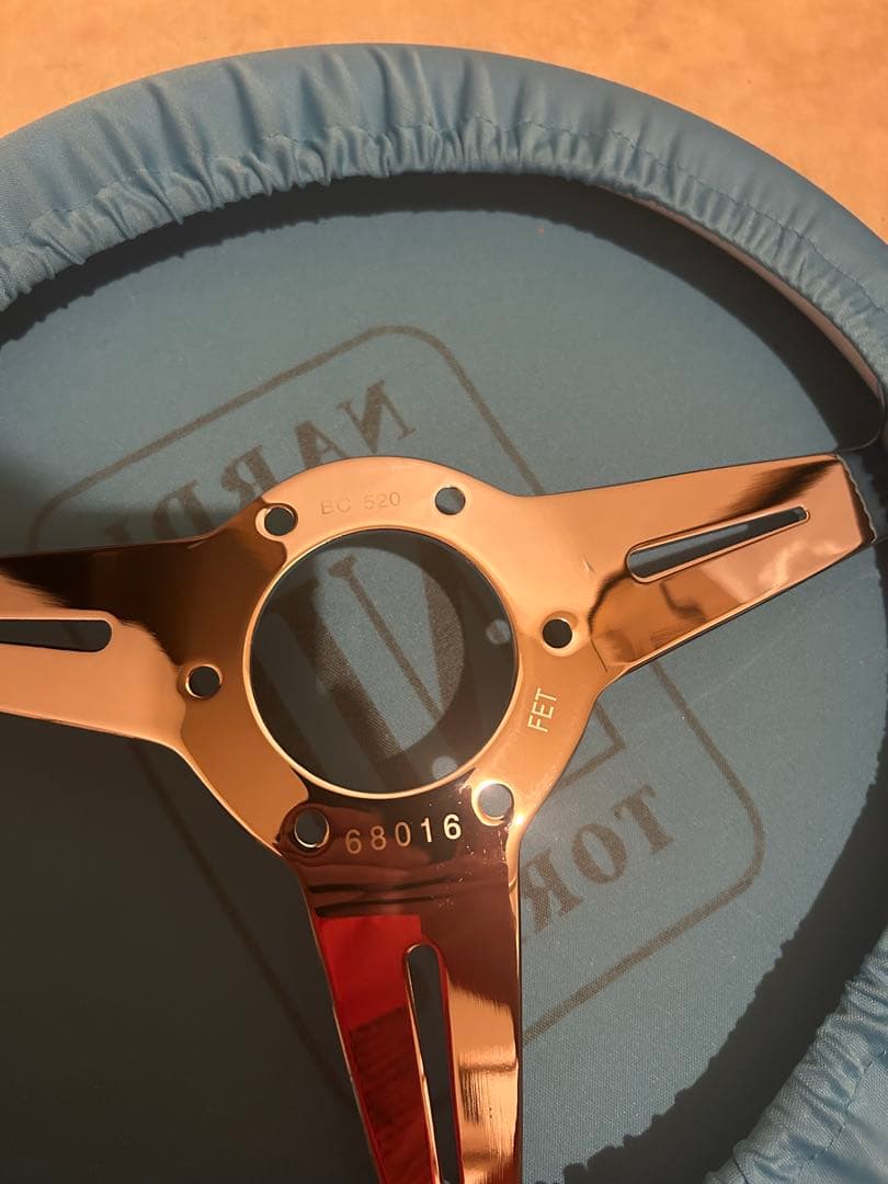 Nardi ステアリングホイール ホワイト35π