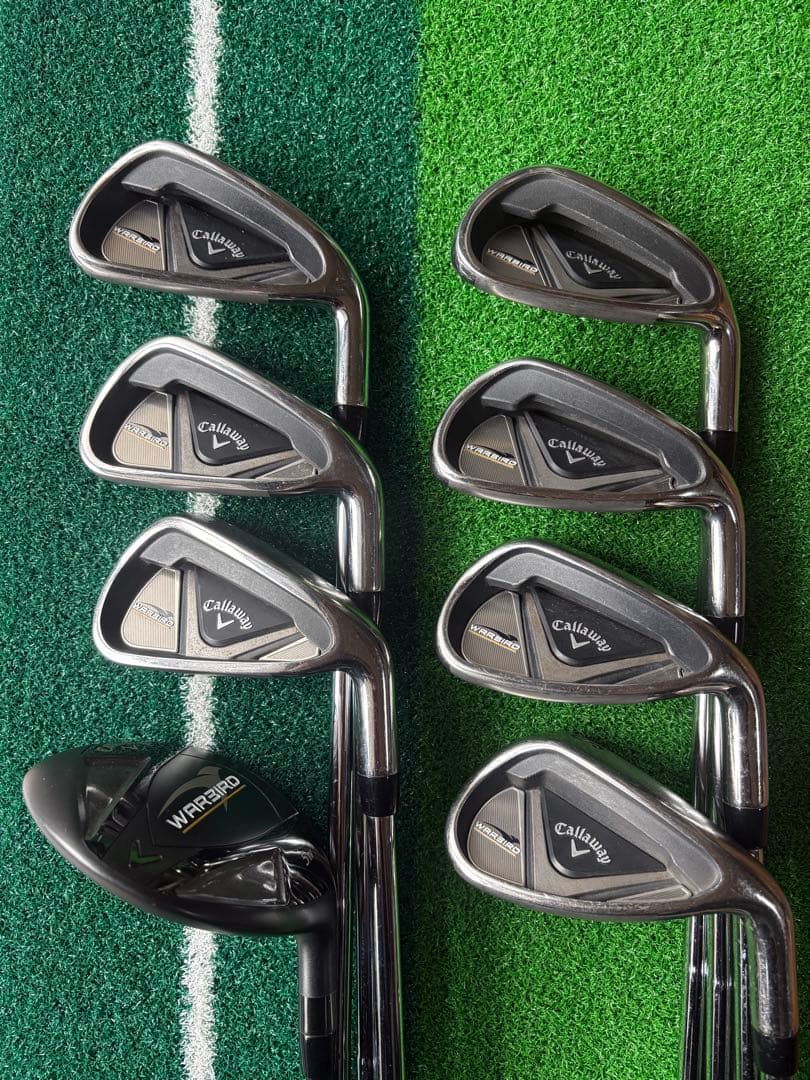 Callaway キャロウェイ/WARBIRD現行品　メンズ ゴルフ 8本セット