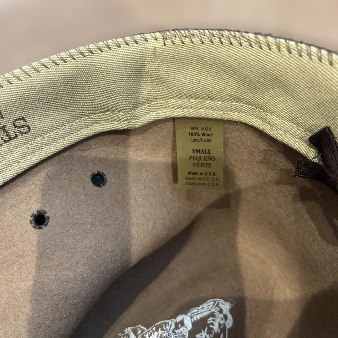 ベージュ ウール カウボーイハット　ステットソン