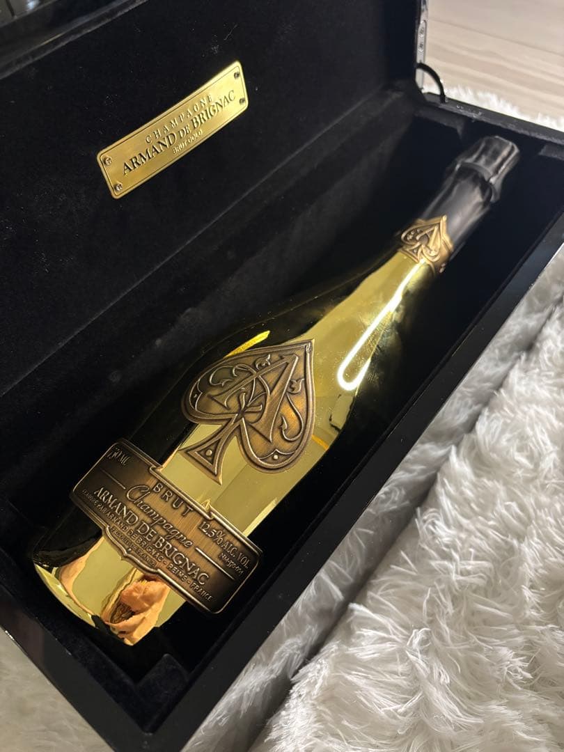 【未開封】アルマンド アルマン ド ブリニャック ブリュット ゴールド 箱あり