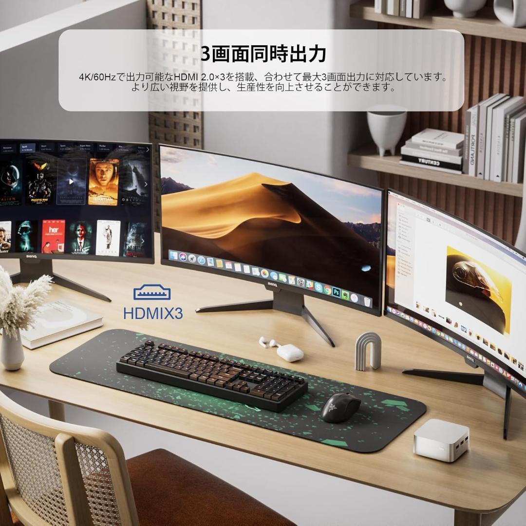 ミニpc 第12世代インテルAlder Lake-N100 DDR5