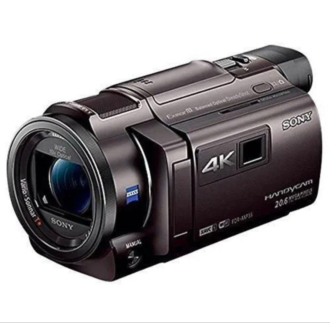 限界値下げ 新品 別売の品2点付き 4K SONY FDR-AXP35
