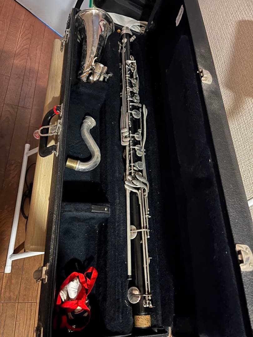 SelmerUSAバスクラリネット　ショート管　ジャンク品