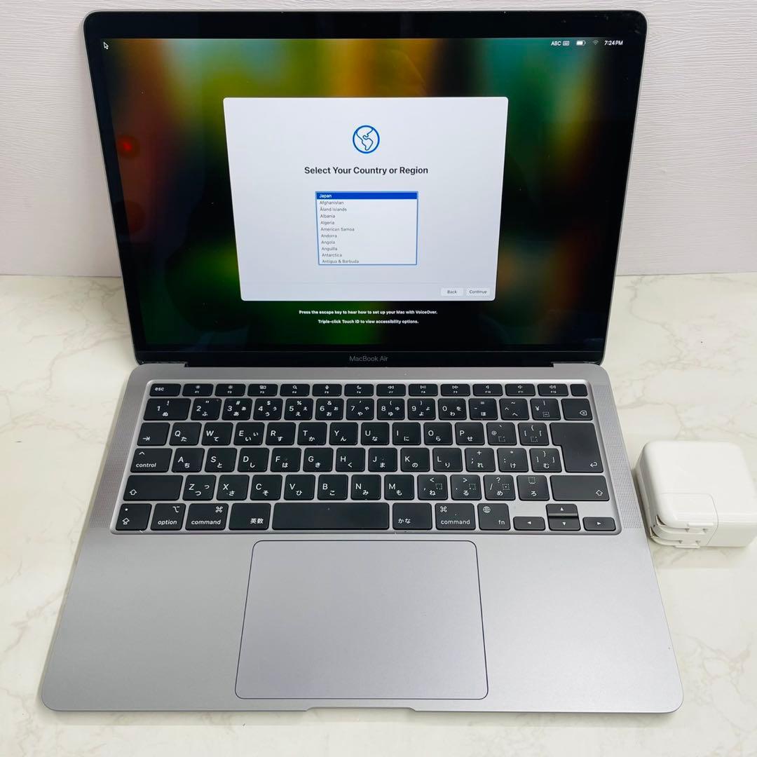 Macbook air M1 13インチ 16GB 256GB 充放電111回