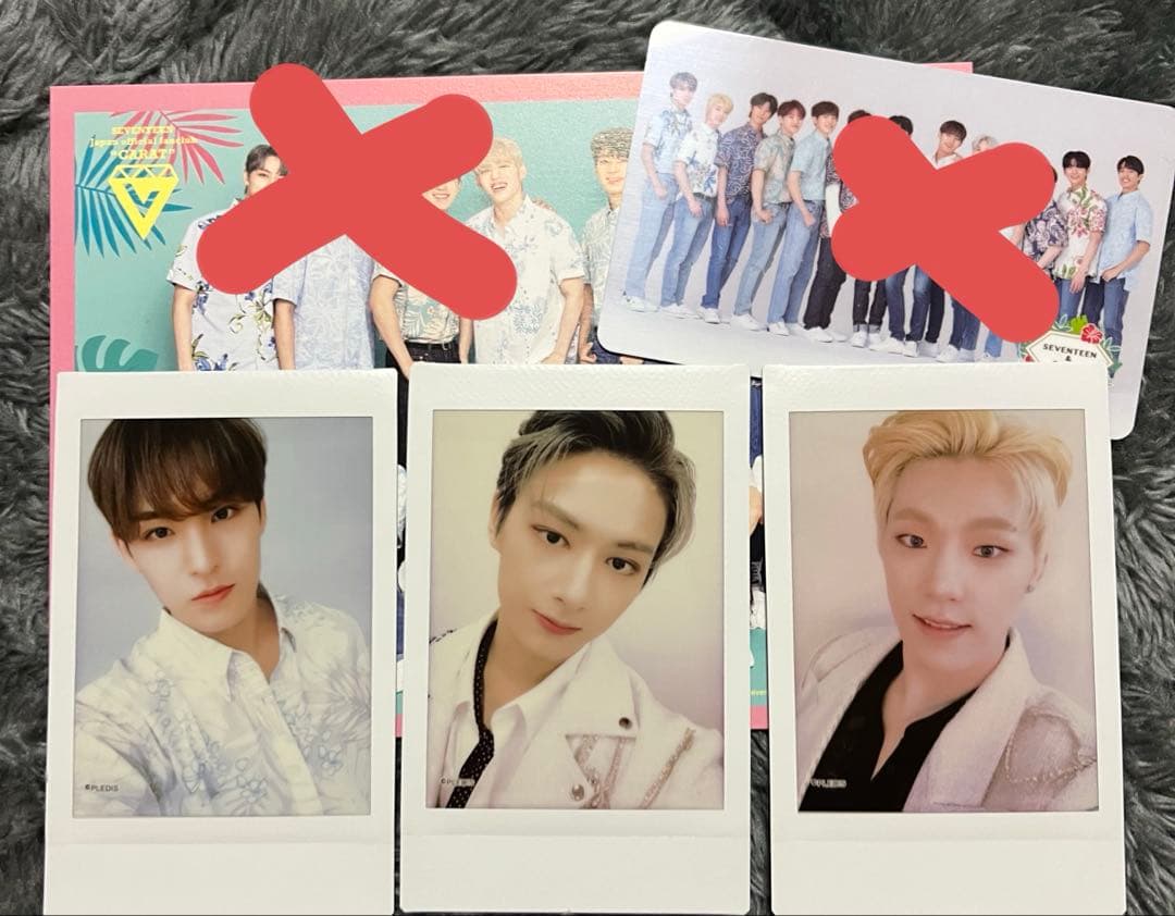 SEVENTEEN ミンギュ ジュン ディノ　限定 沖縄 チェキ トレカ