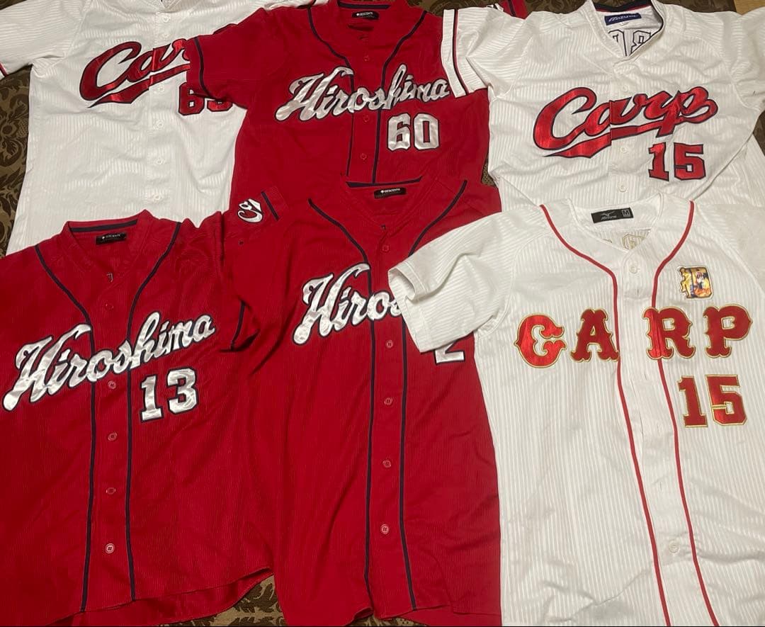 広島東洋カープ　ユニフォーム　12枚 黒田 前田 他 サイズ色々