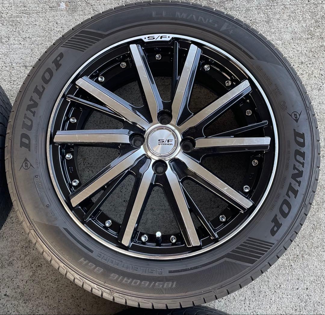 バリ山！　185/60R16 ヤリス　アクア　フィット　夏タイヤ