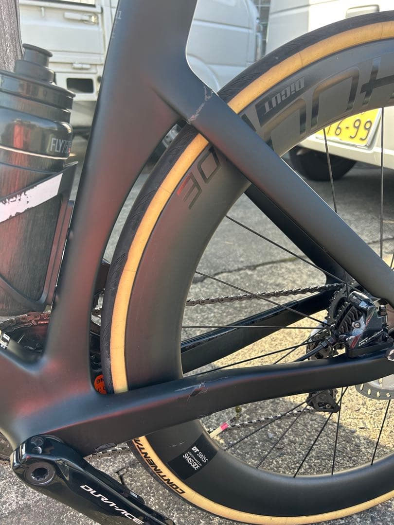 (ジャンク)Canyon Aeroad CF SLX フレーム(ハンドルを除く)