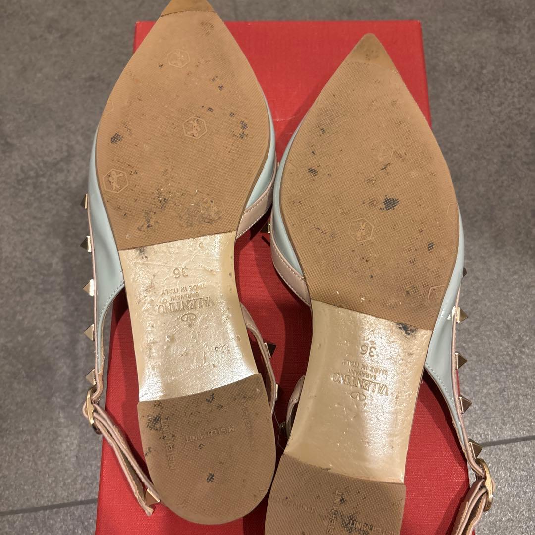 【美品】Valentino ヴァレンティノ フラットシューズ