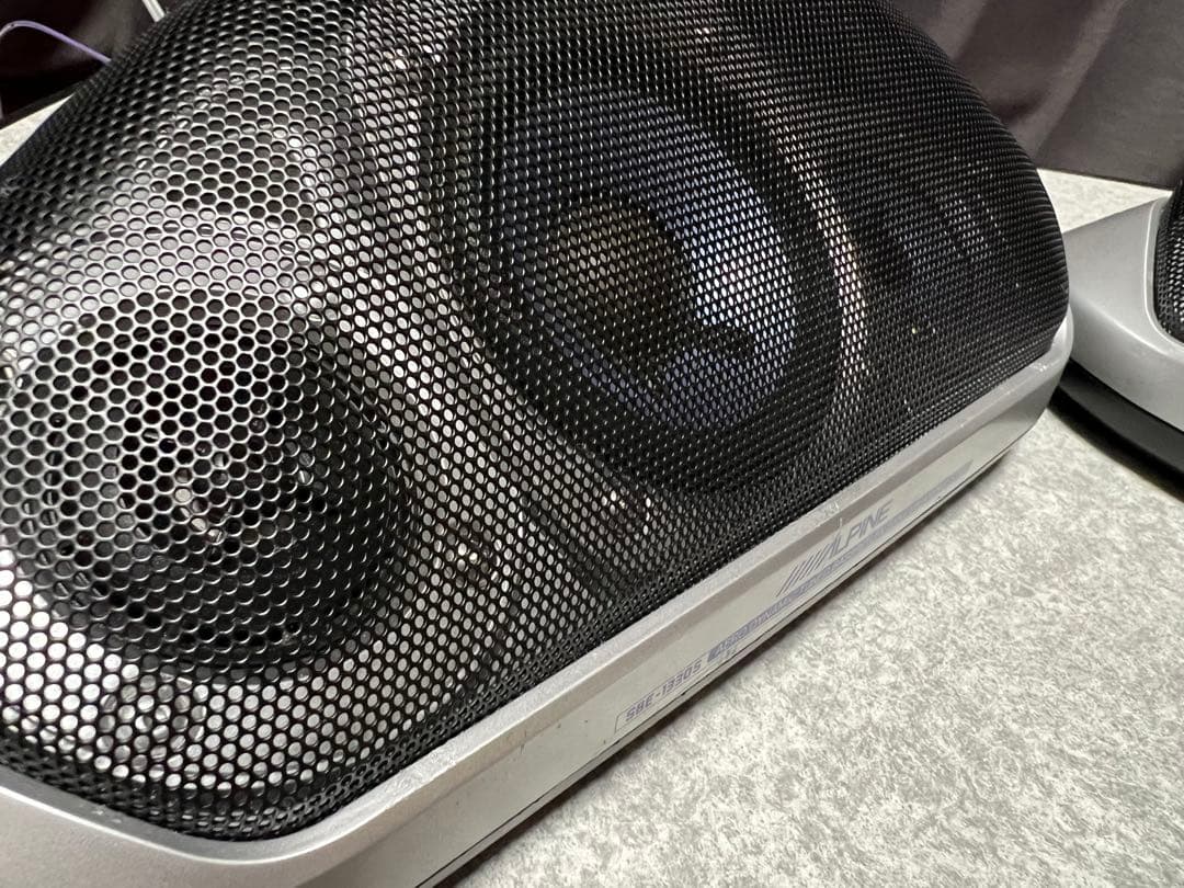 アルパイン イルミネーション 置き型スピーカー ,,旧車 TS-X