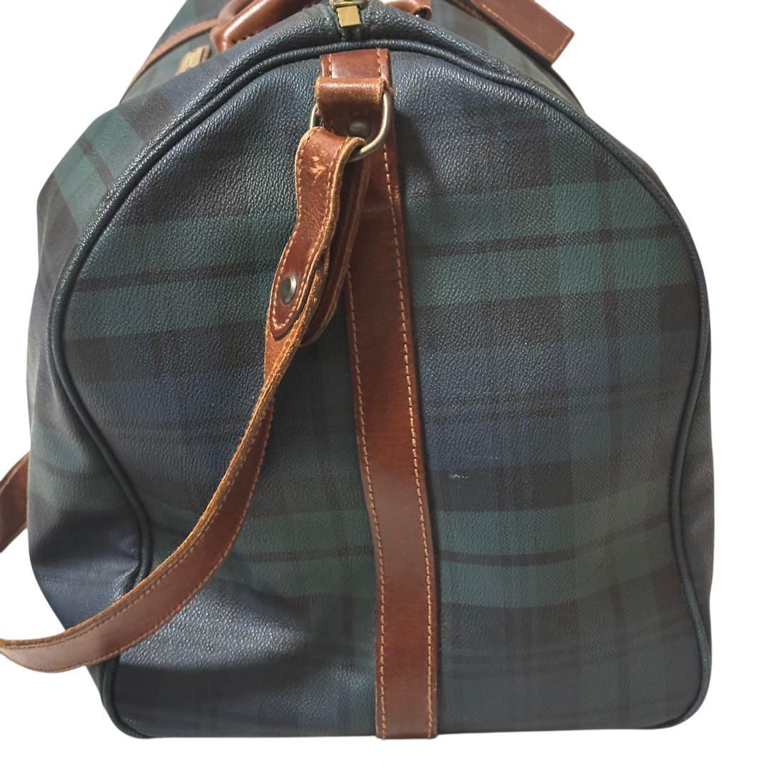 【人気】ポロラルフローレン　ブラックウォッチ　大容量　ボストンバッグ