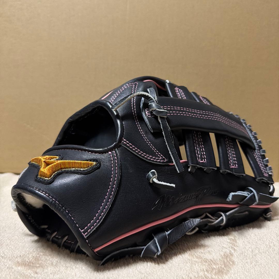 ミズノプロ　軟式　グローブ　外野　外野手用　西川龍馬　小指2本入れ推奨モデル