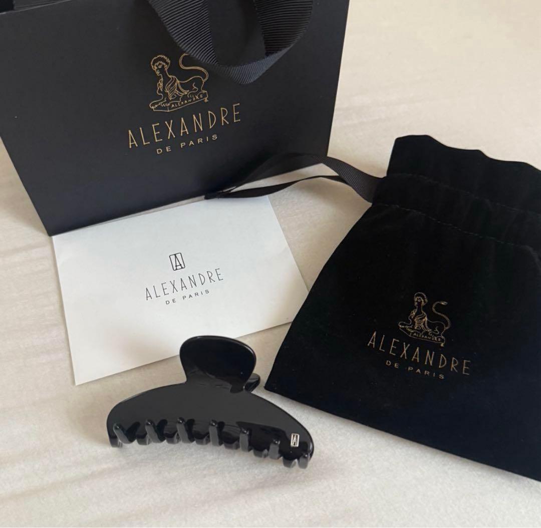⚫︎ねこのらぶちゃん 品　ALEXANDRE DE PARIS へアクリップ