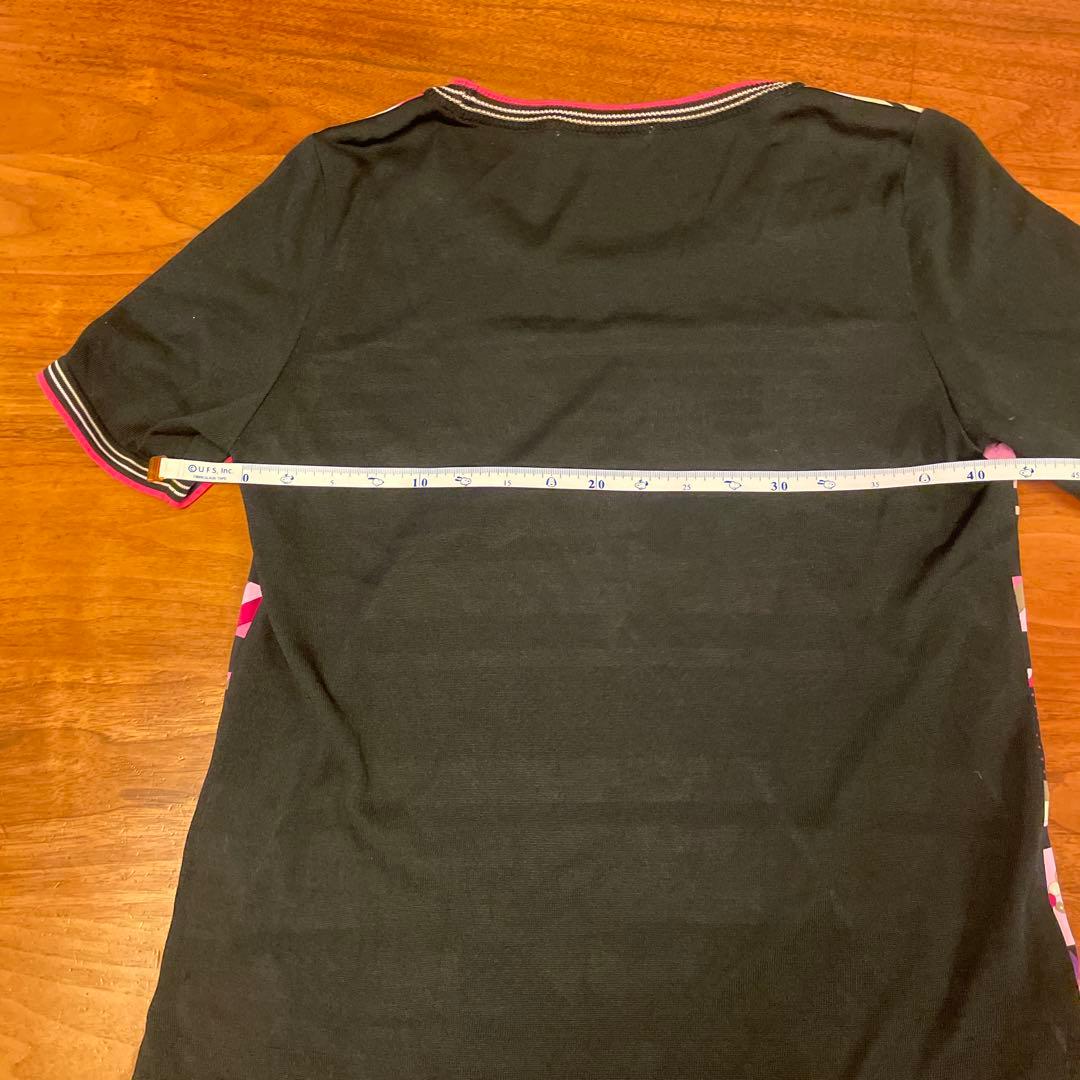 LEONARD 半袖チュニック 40 カーディガンとのアンサンブル