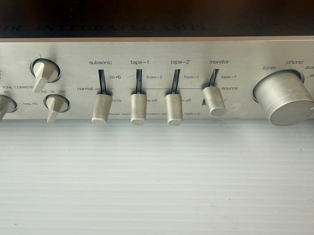 LUXMAN L-10 プリメインアンプ (a31)