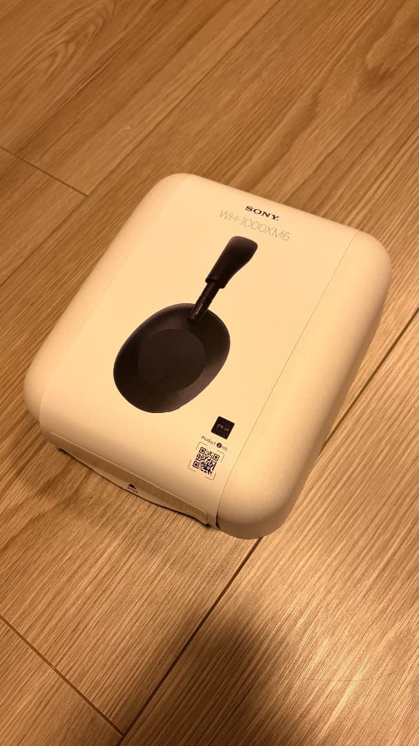 SONY ワイヤレスヘッドホン ブラック WH-1000XM6