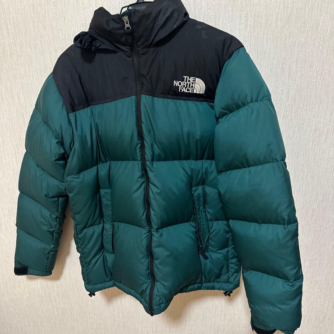 THE NORTH FACE ダウンジャケット グリーン・ブラック