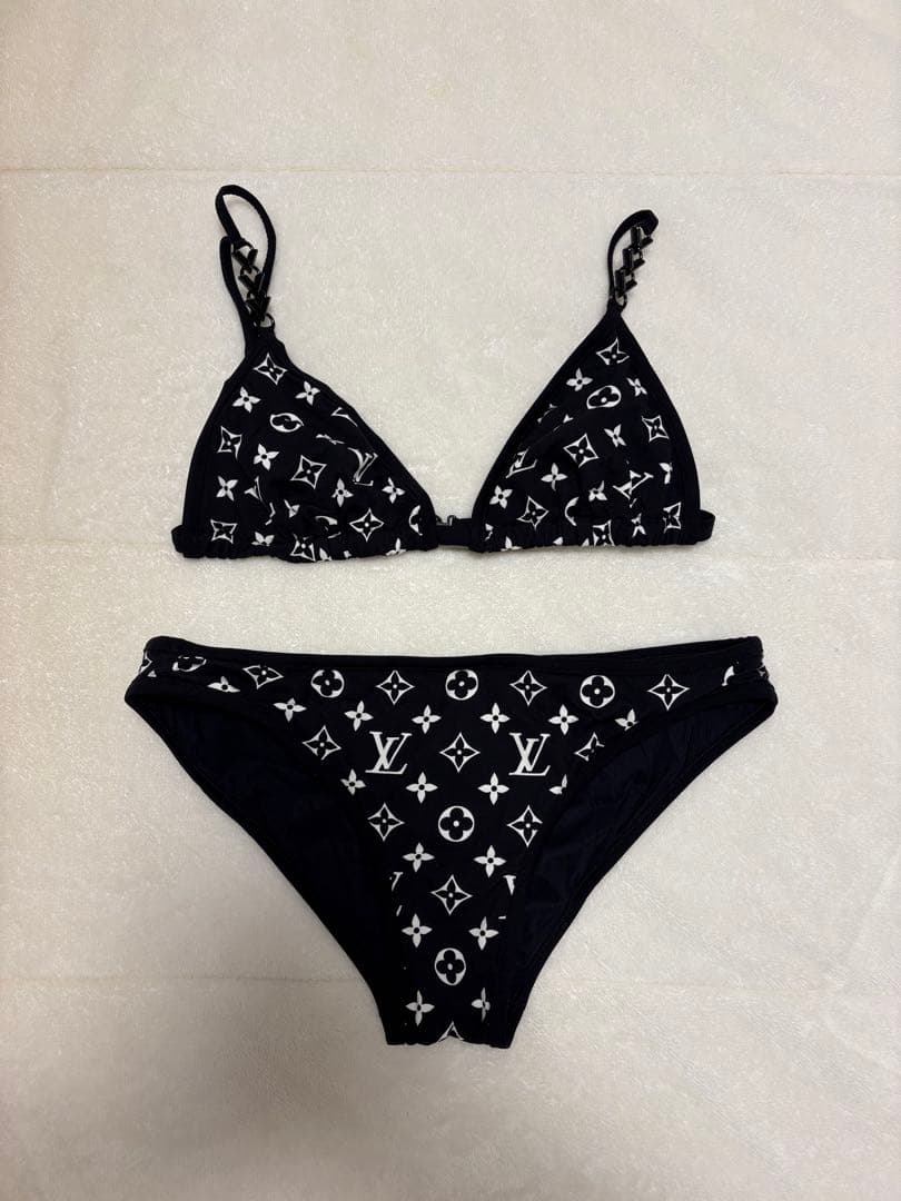 ルイ・ヴィトン ブラック セパレートビキニ 36