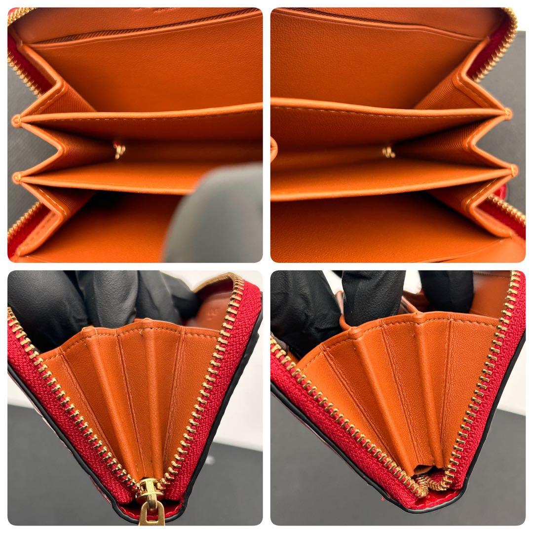 ✨極美品✨ COACH コーチ ケース カードケース ラウンドファスナー