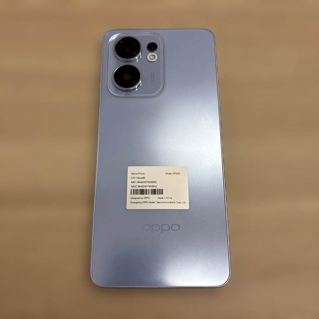 【美品】OPPO Reno 13 A アイスブルー