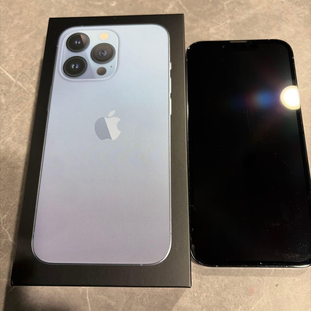 【美品】iPhone13pro 512GB シエラブルー