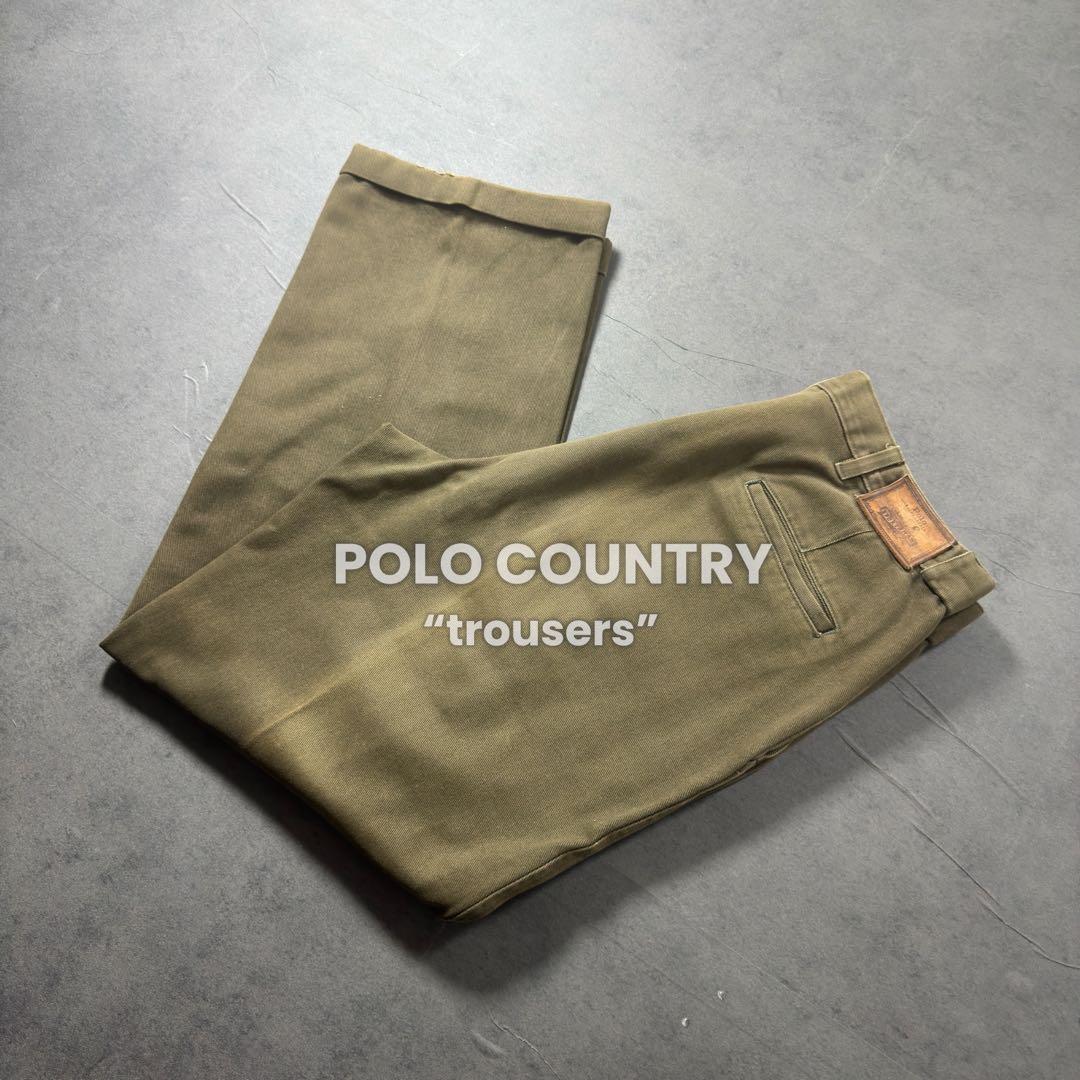PoloCountry 90s vintageラルフローレン チノパンW35古着