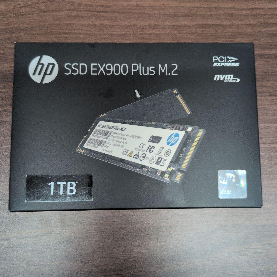 HP SSD EX900 Plus M.2 1TB　Q3650