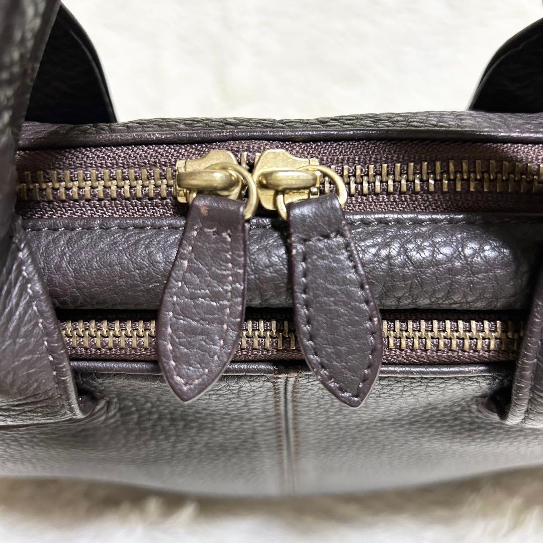 porter 吉田カバン オールレザービジネスバッグ シボ革 2way ブラウン