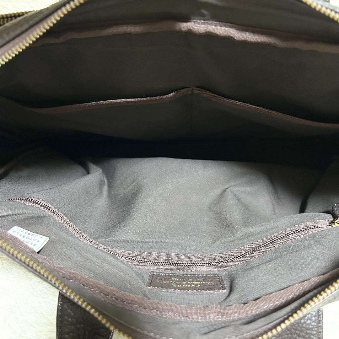 porter 吉田カバン オールレザービジネスバッグ シボ革 2way ブラウン