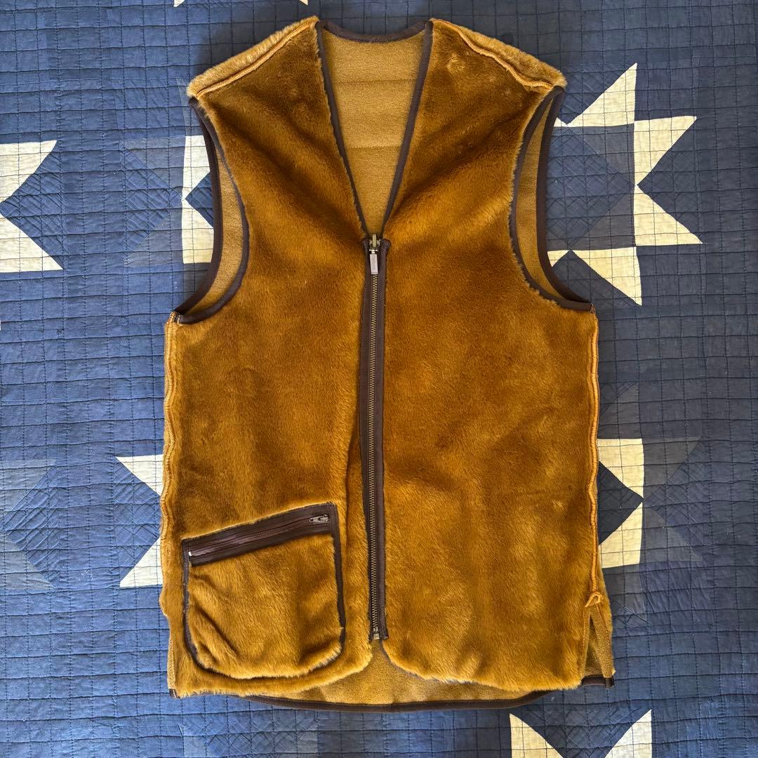 Barbour ファーライナーベスト 36 ブラウン