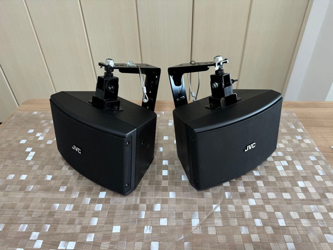 JVCケンウッド(ビクター)コンパクトスピーカー PS-S230B 左右セット品