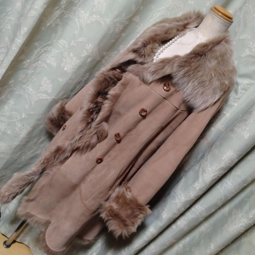 新品同様✩使用感無✩本物✩ムートン✩ファーコート✩柔らか