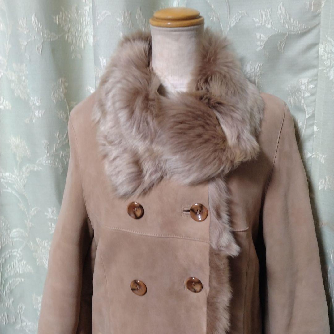 新品同様✩使用感無✩本物✩ムートン✩ファーコート✩柔らか