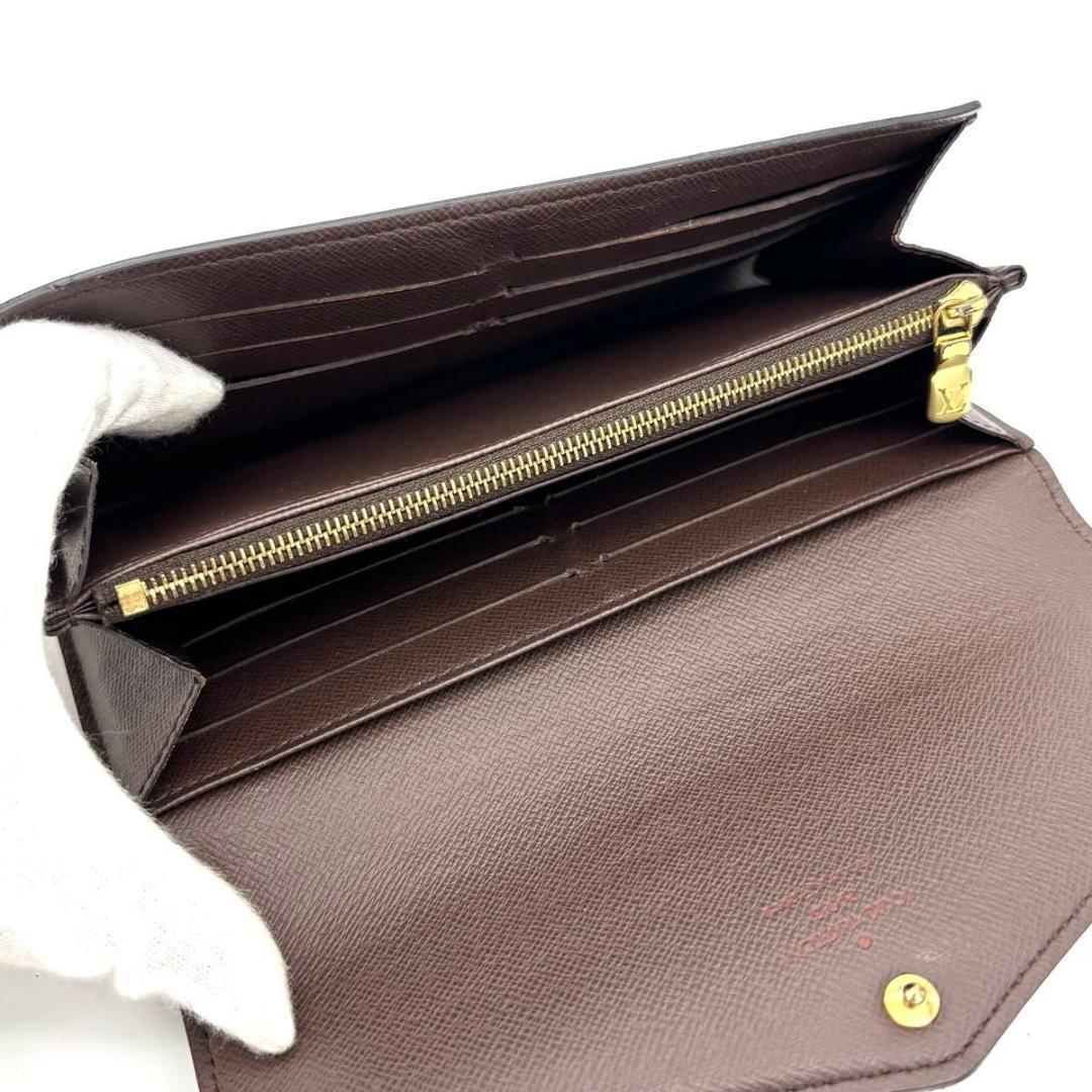 【新型IC】ルイヴィトン ダミエ ポルトフォイユ サラ 長財布 16カード