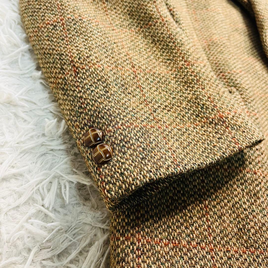 ジャケット・アウター Harris Tweed Trocken Check Jacket Brown