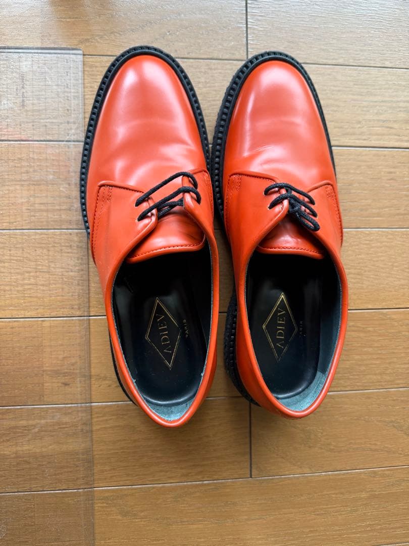 まめたさまAdiev Paris type 1 レースアップシューズ　ローファー