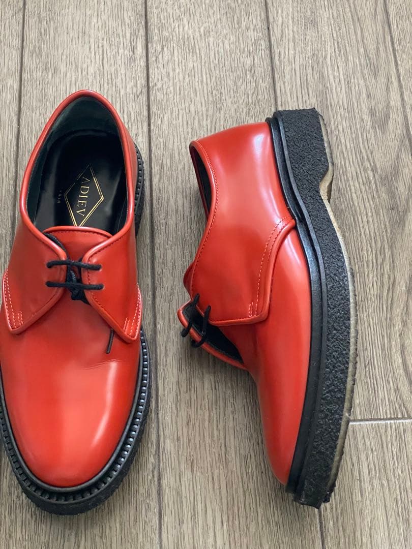 まめたさまAdiev Paris type 1 レースアップシューズ　ローファー
