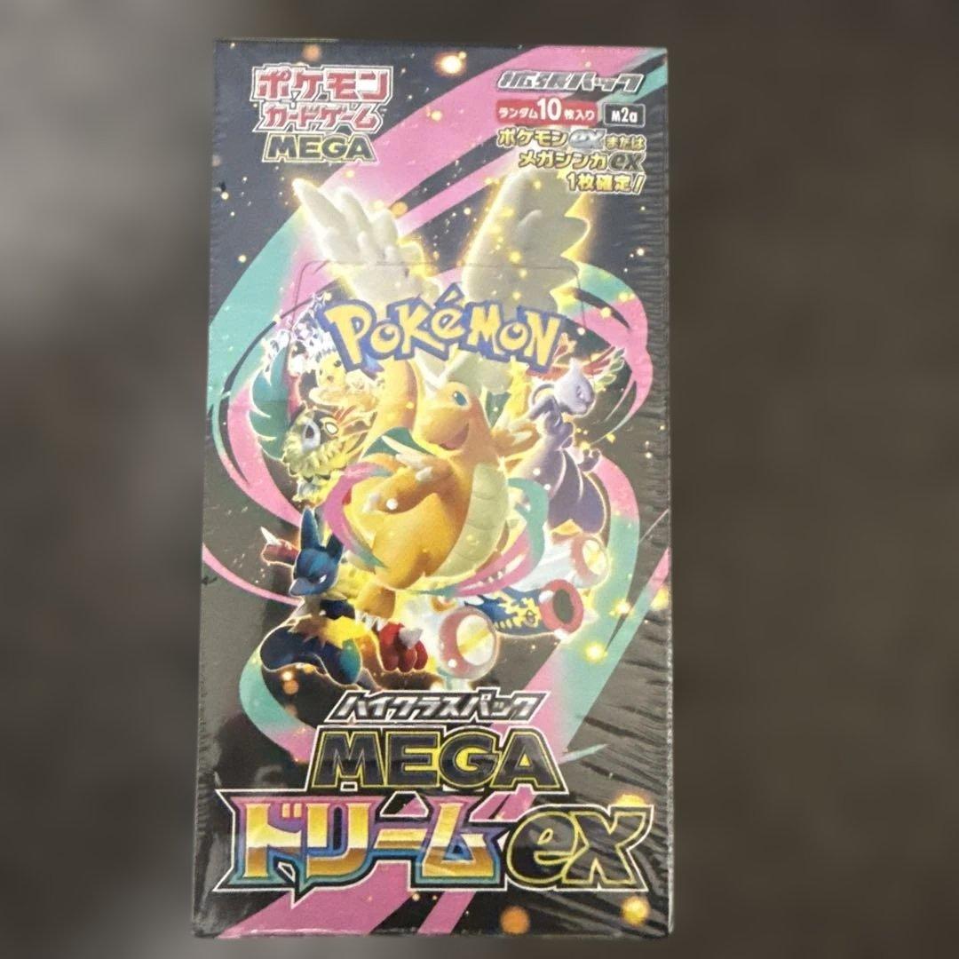 ち*わ様 ポケモンカードゲーム MEGAドリームEX シュリンク付き　１BOX