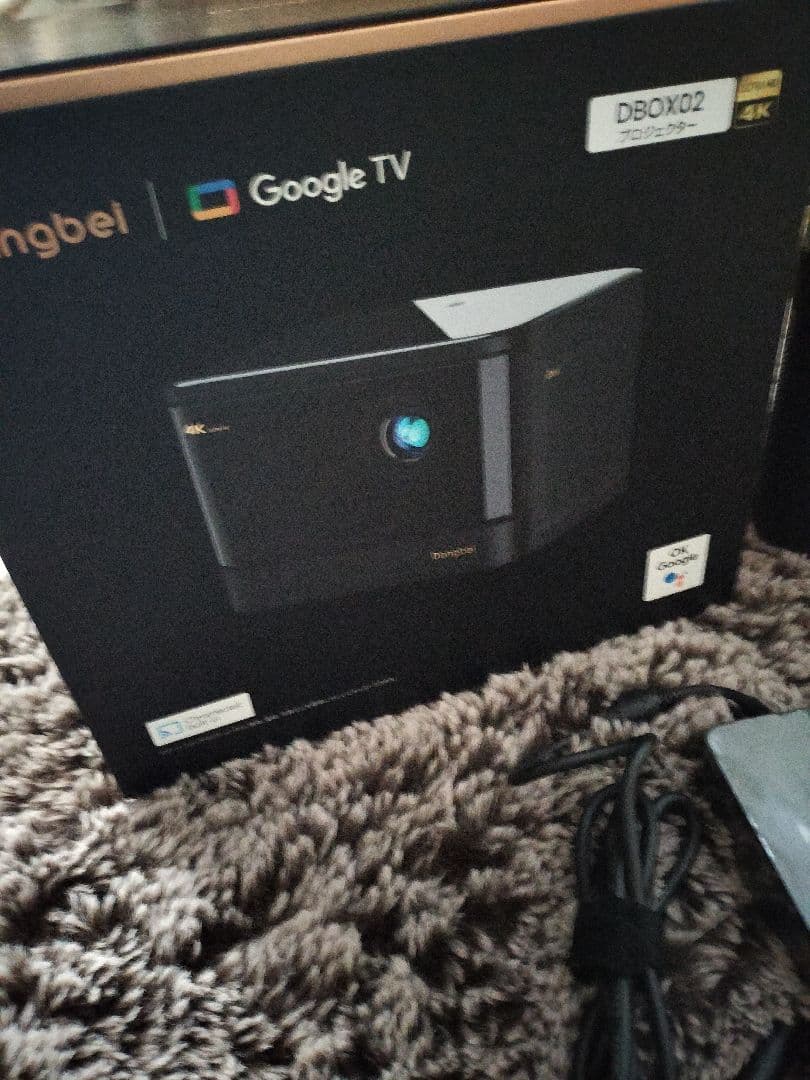 お値下げしました★Google TV DBOX02 4Kプロジェクター 本体