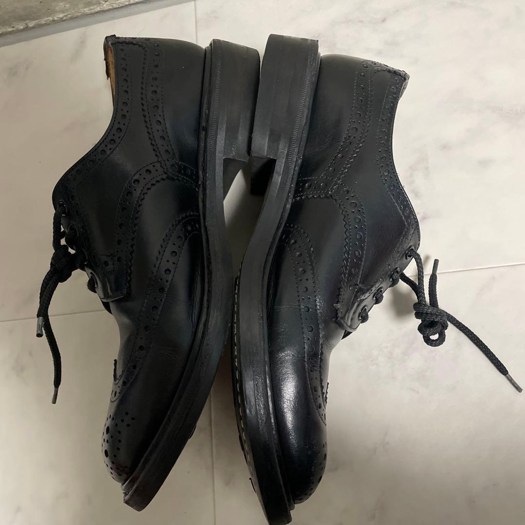 F*T様 トリッカーズ フルブローグ 黒 ダイナイトソール UK8.5（約26.