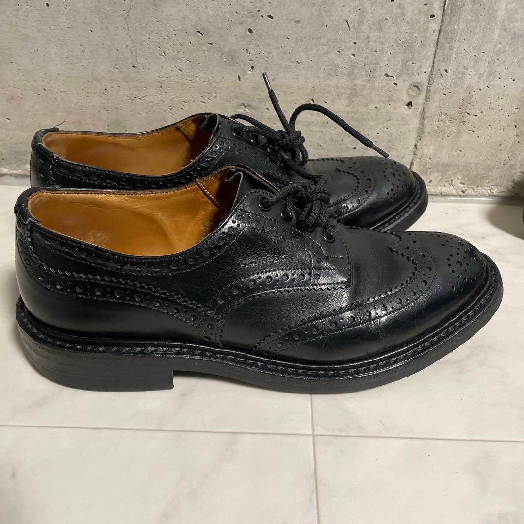 F*T様 トリッカーズ フルブローグ 黒 ダイナイトソール UK8.5（約26.