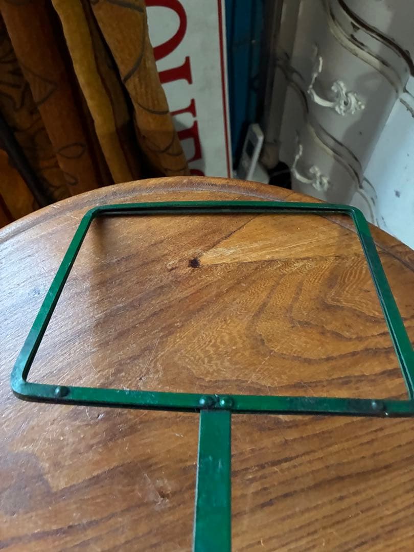 フランス　アンティーク　メタル　ディスプレイ　フォト　ポップ　スタンド　写真立て