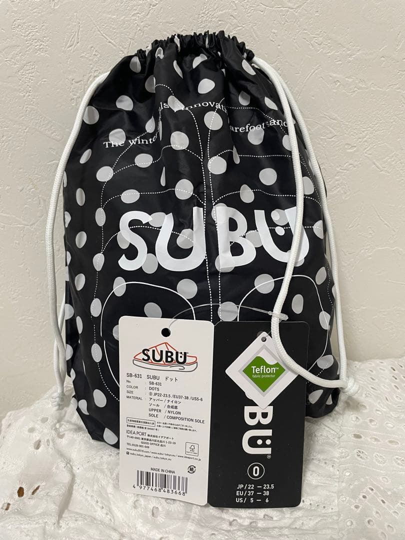 miyuuです♪SUBU ドット水玉　 22〜23.5センチ完売