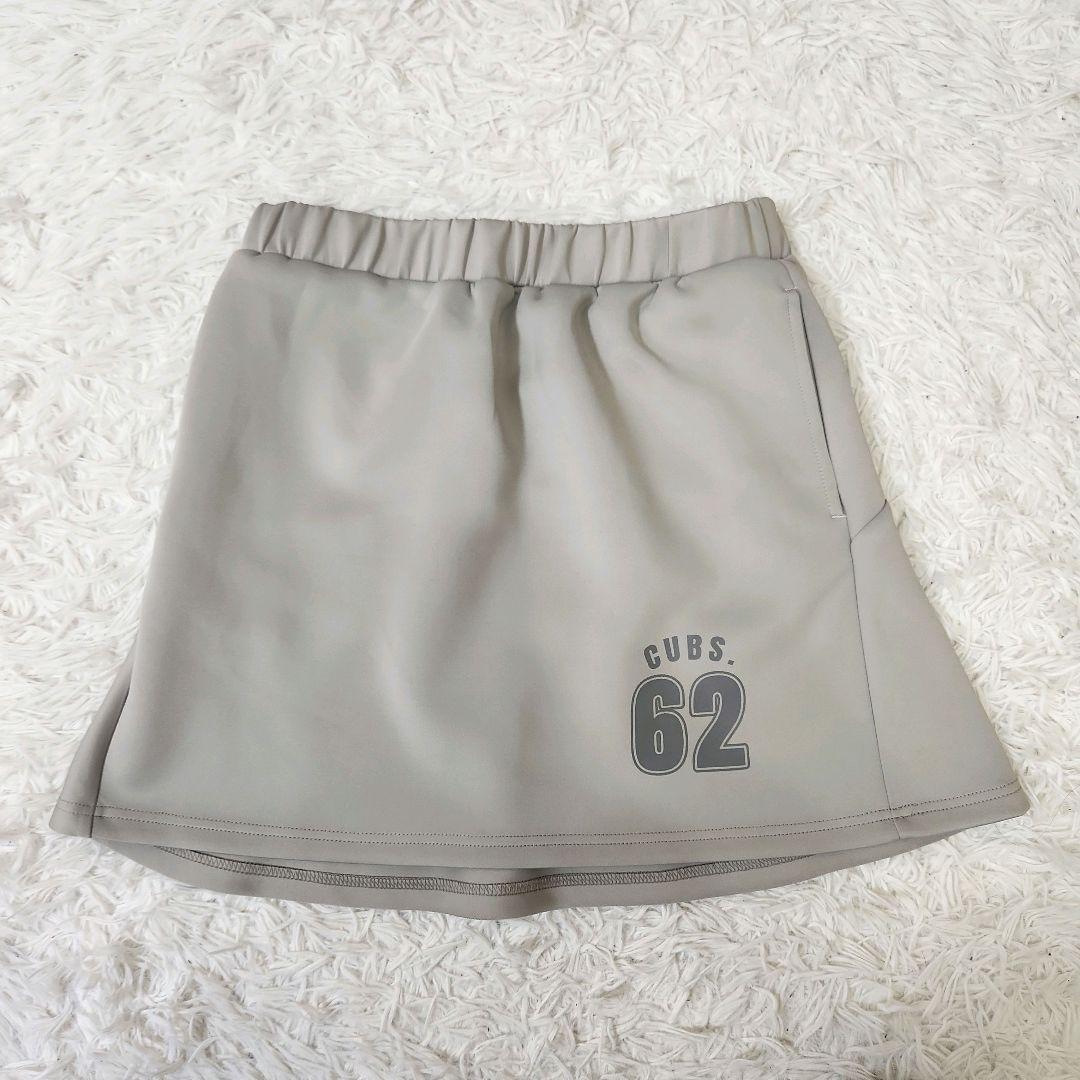 極美品 cuarto united フード付ナンバリングパーカー スカートセット