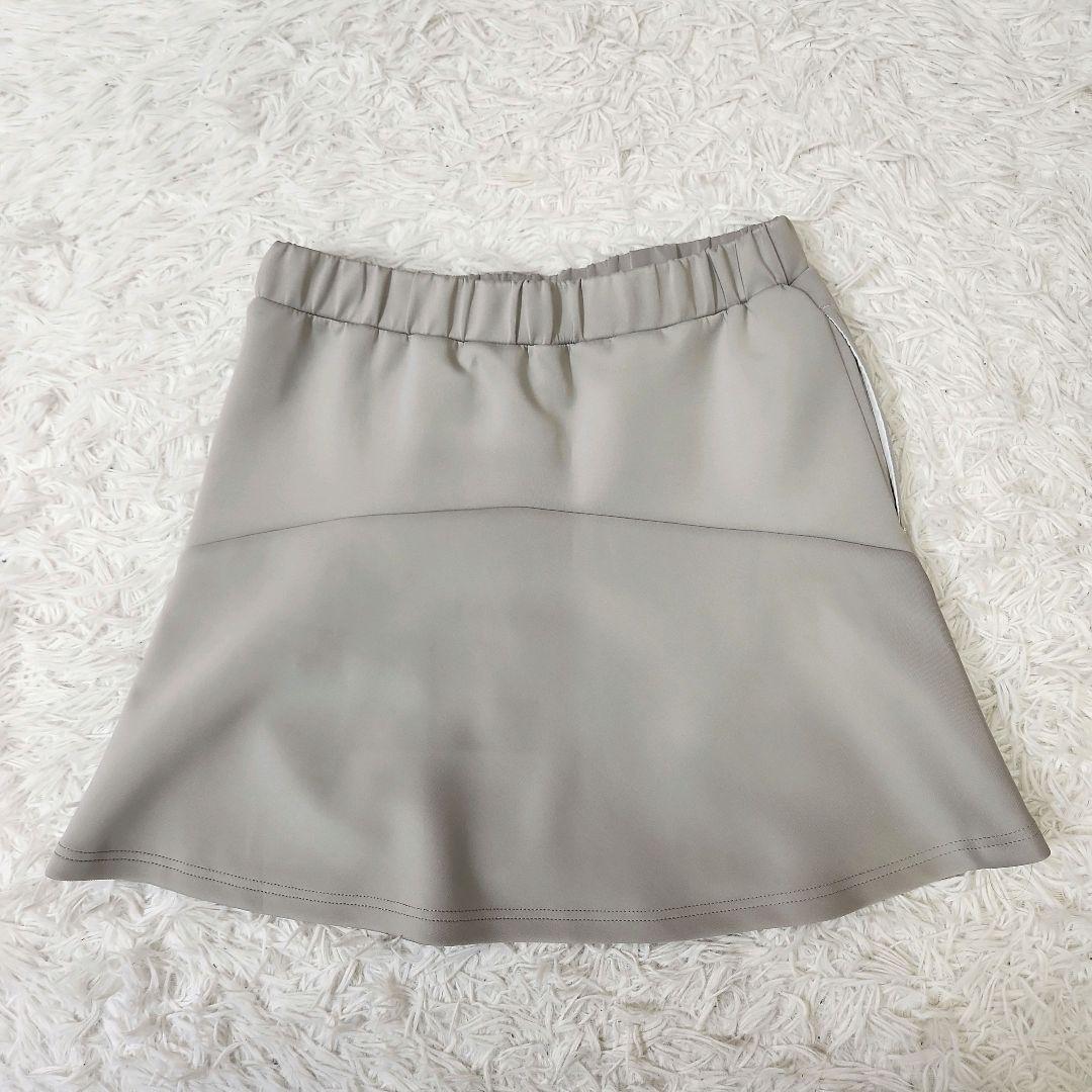 極美品 cuarto united フード付ナンバリングパーカー スカートセット