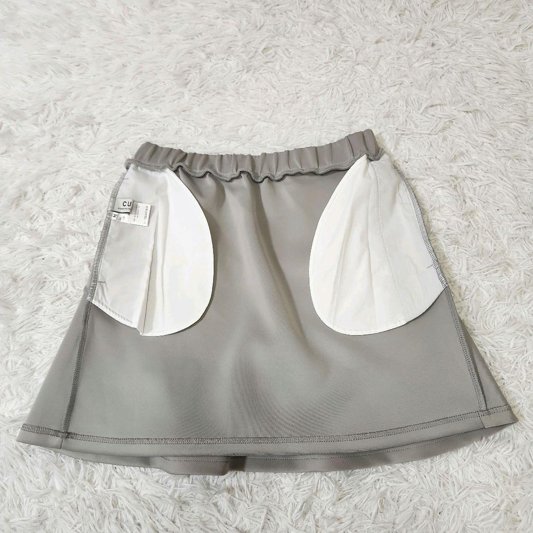 極美品 cuarto united フード付ナンバリングパーカー スカートセット