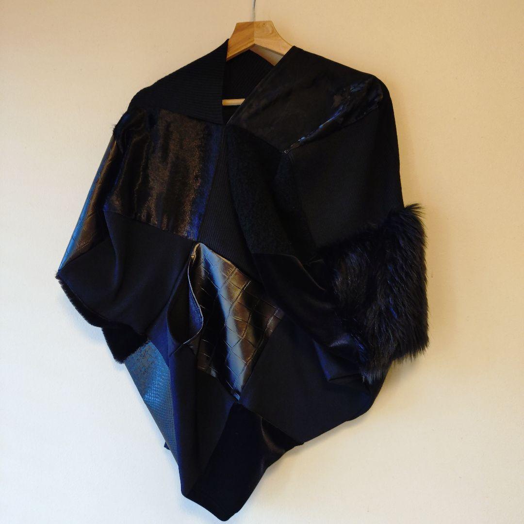 JUNYANYA WATANABE ブラック カットソーS