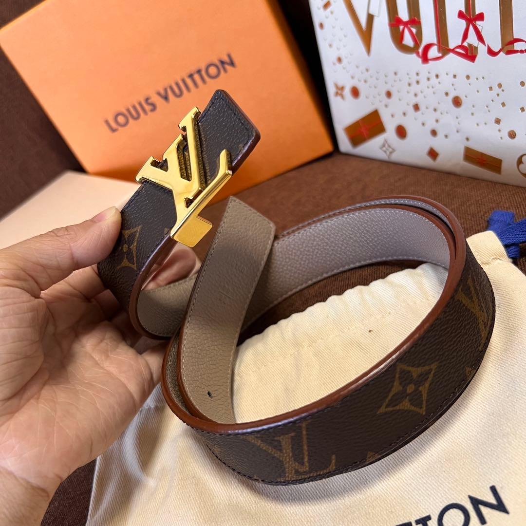 ルイヴィトン サンチュール LV 30MM レザー ベルト