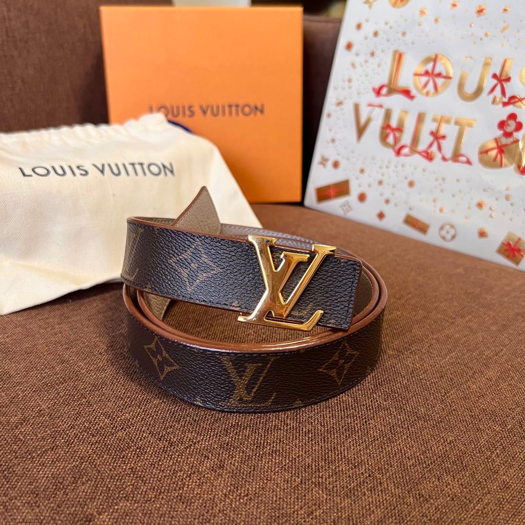 ルイヴィトン サンチュール LV 30MM レザー ベルト