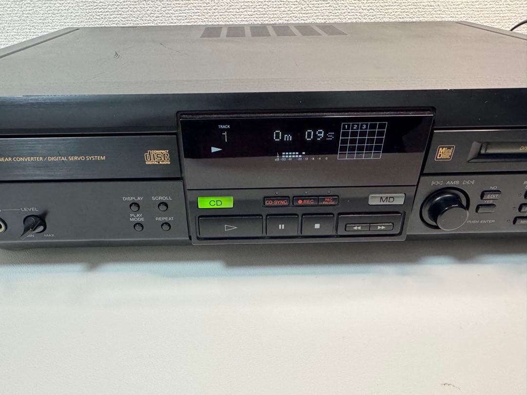 SONY MXD-D1 MD/CDデッキ